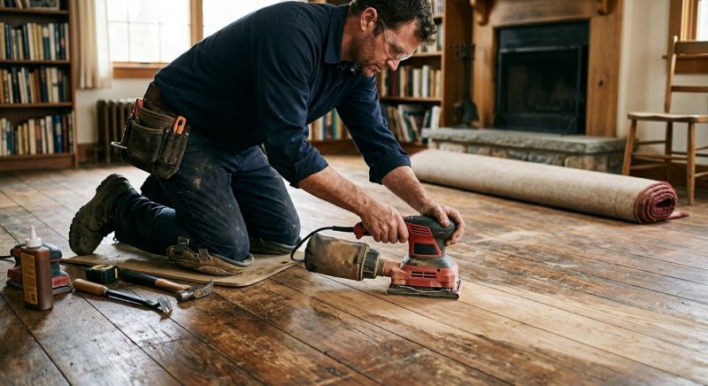 Wood Floor Service in South Portland, ME