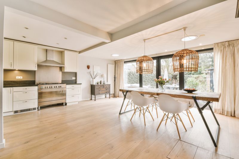 Birch Floor Installation in South Portland, ME
