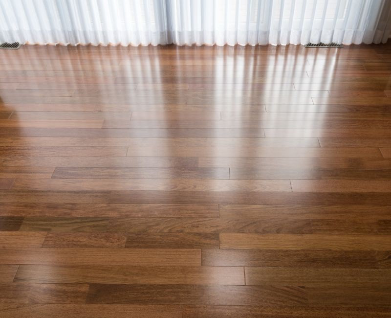 Cherry Floor Installation in New Gloucester, ME
