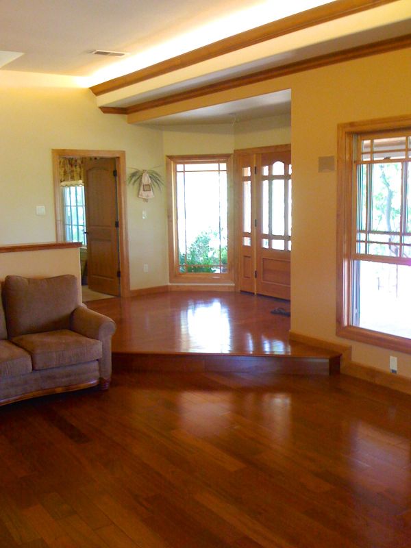Cherry Floor Installation in Steep Falls, ME