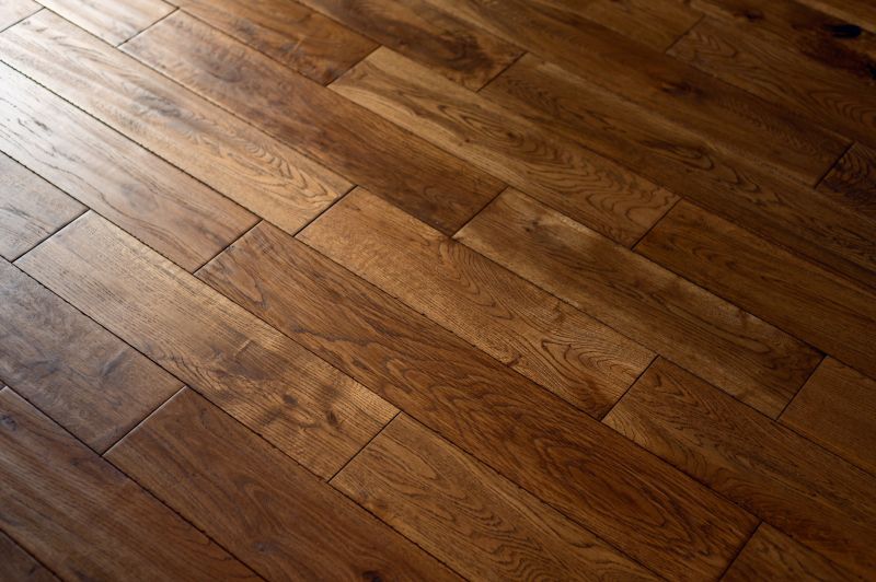 Dark Wood Floor Installation in South Portland, ME