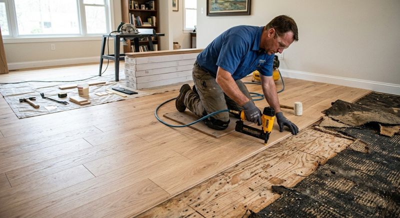 Hardwood Replacement in Old Orchard Beach, ME