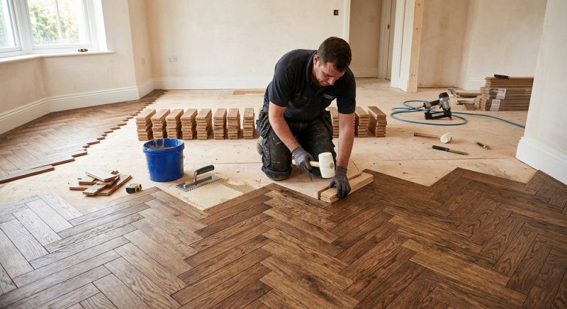 Parquet Flooring Installation in South Portland, ME