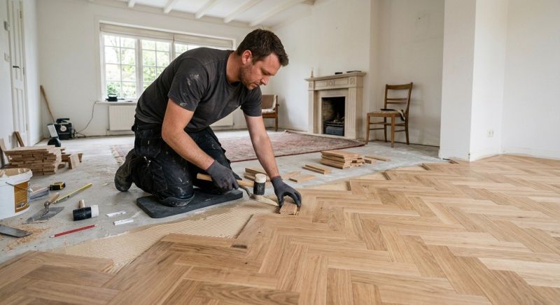 Parquet Flooring Installation in South Portland, ME