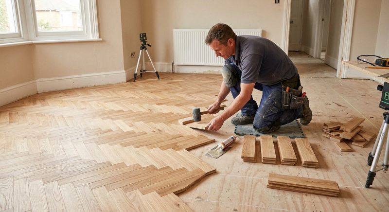 Parquet Flooring Installation in South Portland, ME
