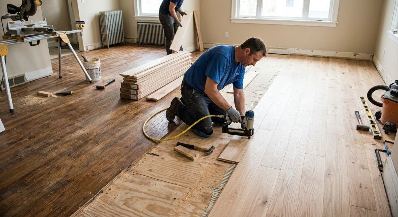 Wood Floor Replacement in North Yarmouth, ME