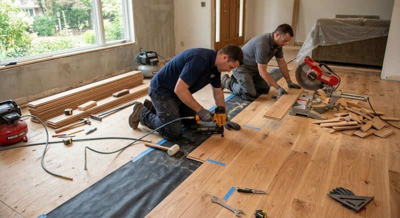 Wood Flooring Installation in Cape Elizabeth, ME