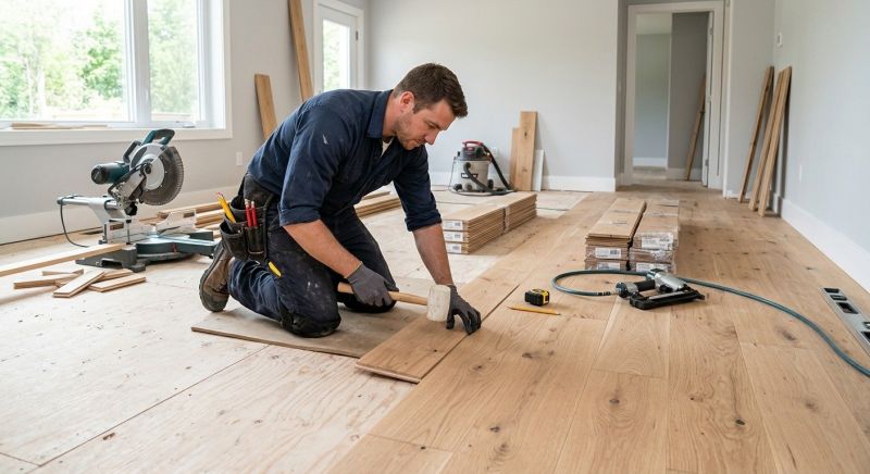 Wood Flooring Installation in Cape Elizabeth, ME