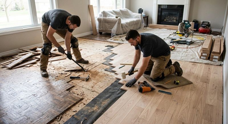 Wood Flooring Installation in Cape Elizabeth, ME