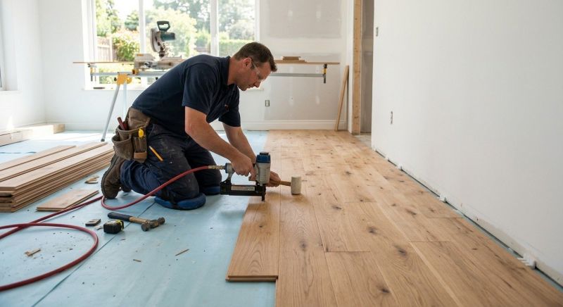 Wood Flooring Installation in Cape Elizabeth, ME