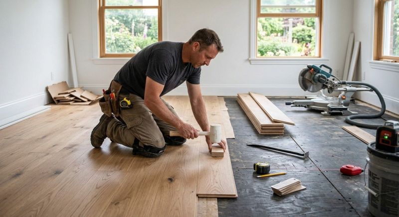 Wood Flooring Installation in Cape Elizabeth, ME
