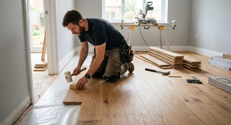 Wood Flooring Installation in Falmouth, ME