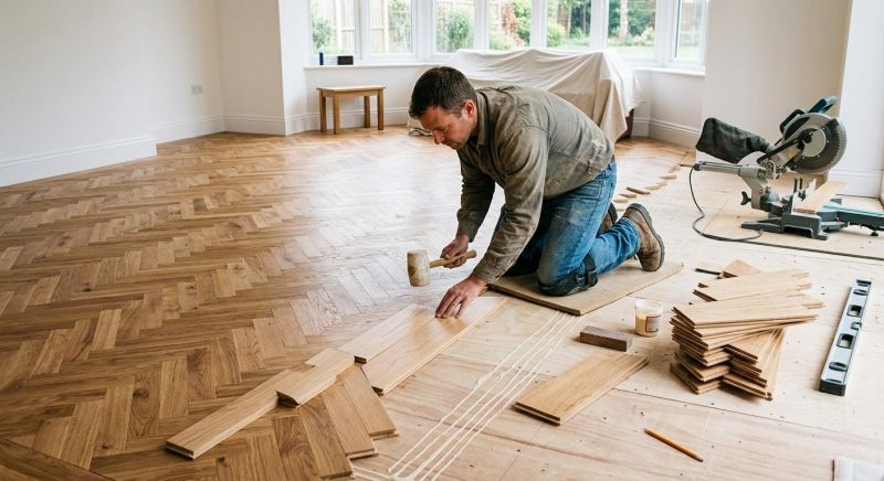 Wood Flooring Installation in Falmouth, ME