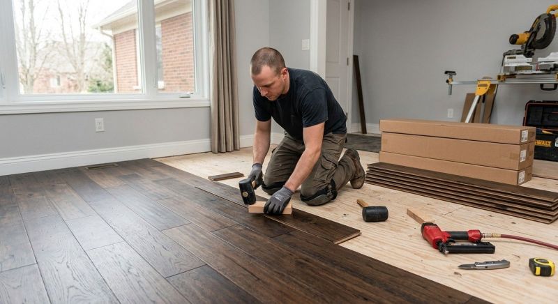 Wood Flooring Installation in Gray, ME