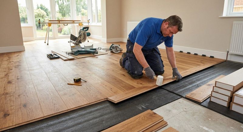 Wood Flooring Installation in Gray, ME