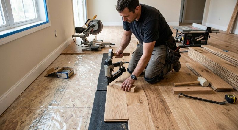 Wood Flooring Installation in Saco, ME